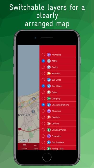 Azores Offline Map App screenshot #3