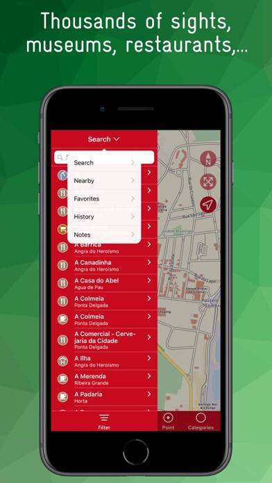Azores Offline Map App-Screenshot #4