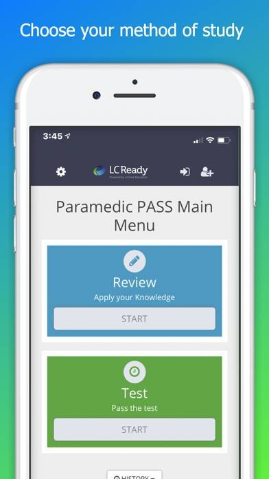 Paramedic PASS App screenshot