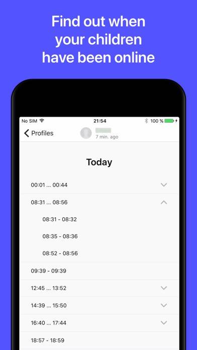 WhatsLog Schermata dell'app