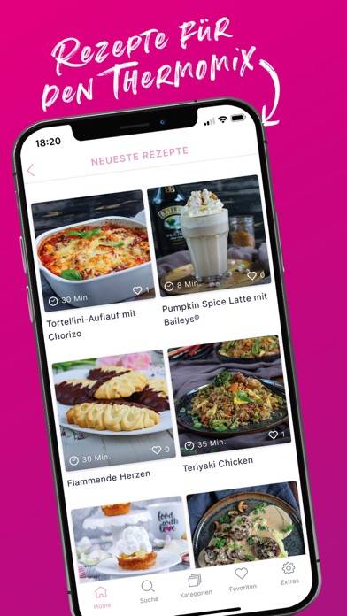 Food with love: Rezepte App-Screenshot #1