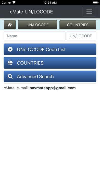 CMate-UN LOCODE Schermata dell'app #1