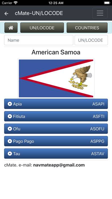 CMate-UN LOCODE Schermata dell'app #6