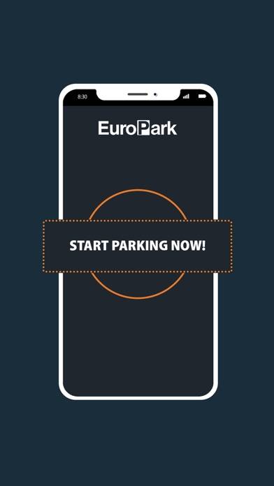 EuroPark App screenshot