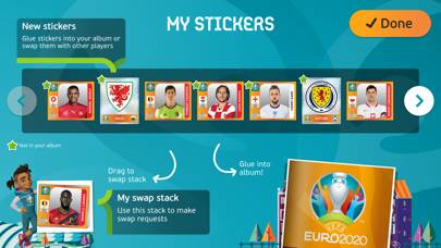 EURO 2020 Panini sticker album Schermata dell'app #3
