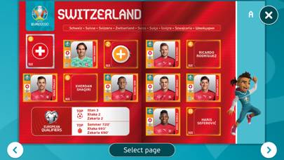EURO 2020 Panini sticker album Schermata dell'app #4