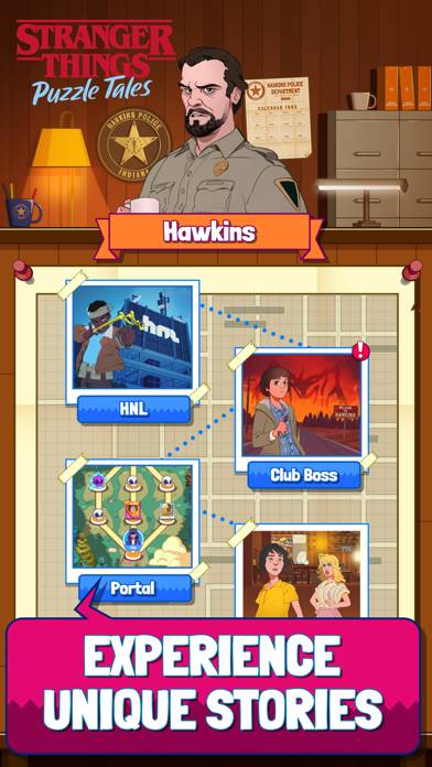 Stranger Things: Puzzle Tales schermata del gioco