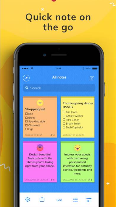 Color Note & Note App Schermata dell'app #1