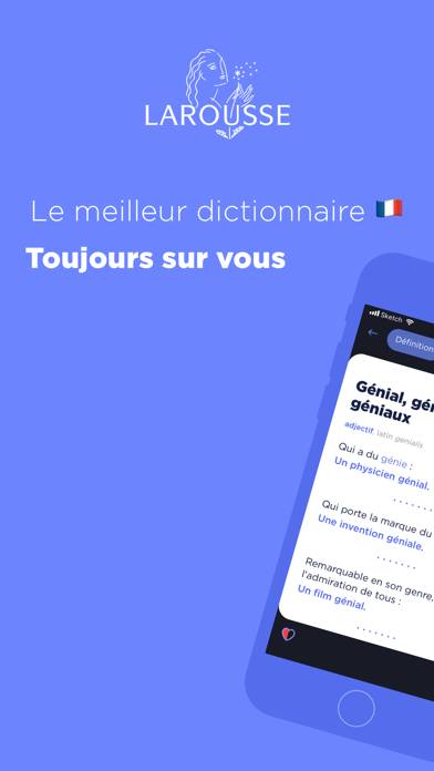 Dictionnaire Larousse français Captura de pantalla de la aplicación #1