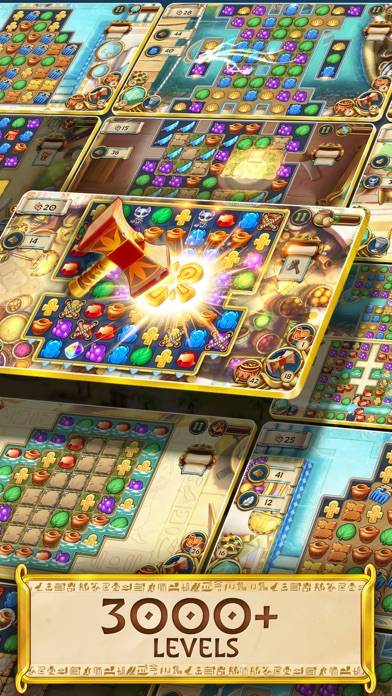 Jewels of Egypt・Match 3 Puzzle game screenshot