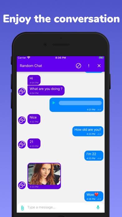 Sky  Anonymous Chat & Dating Скриншот приложения #3