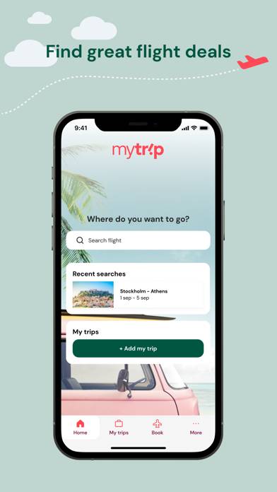 Mytrip.com App skärmdump #1