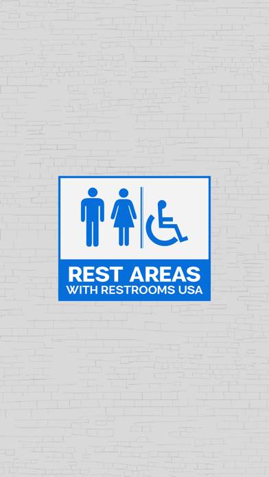 Rest Areas with Restrooms USA App screenshot #1