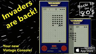 Invaders are back! schermata del gioco