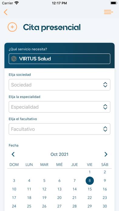 VIRTUS Salud Captura de pantalla de la aplicación #4