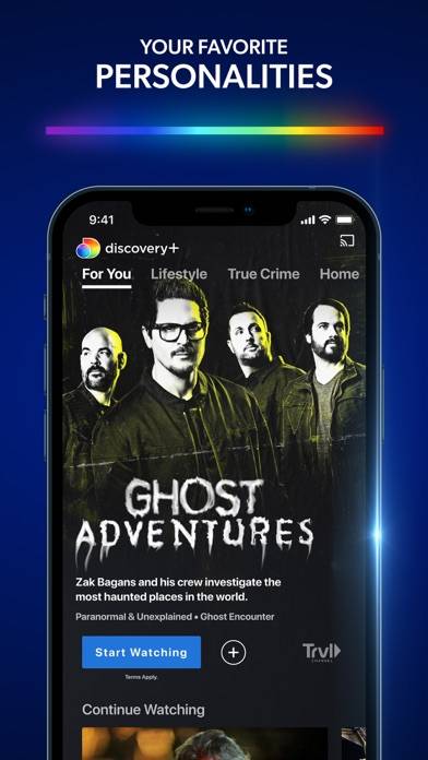 Discovery plus | Stream TV Shows App screenshot