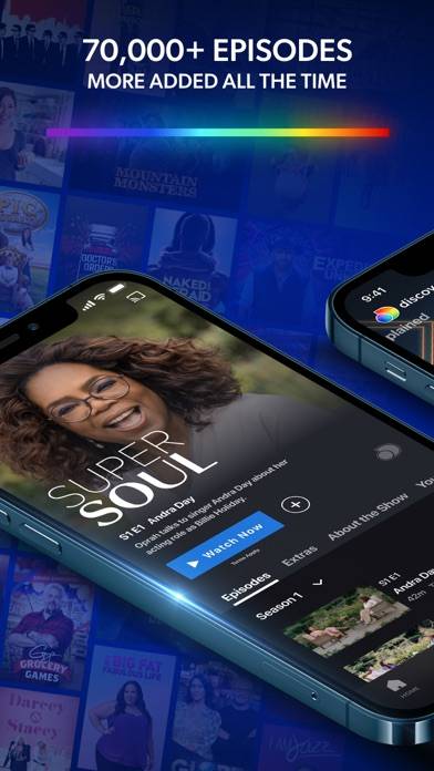 Discovery plus | Stream TV Shows App screenshot