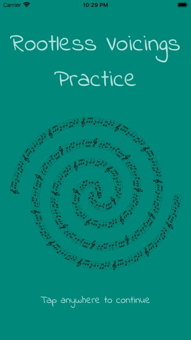 Rootless Voicings captura de pantalla