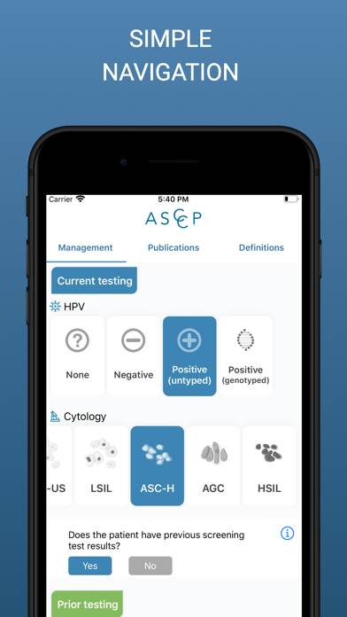 ASCCP Management Guidelines Schermata dell'app #3