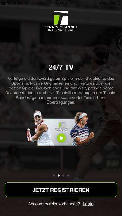 Tennis Channel App-Screenshot #1