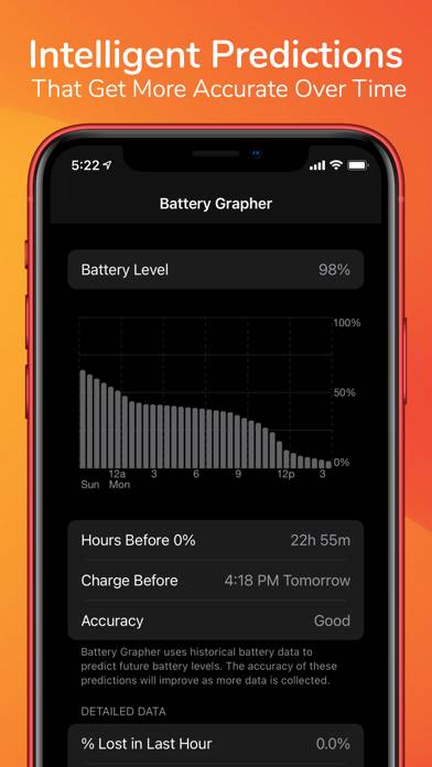 Battery Grapher Capture d'écran de l'application #2