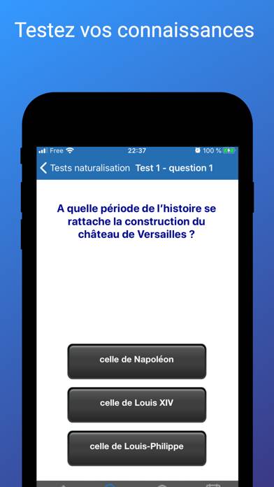 Naturalisation France App screenshot #2