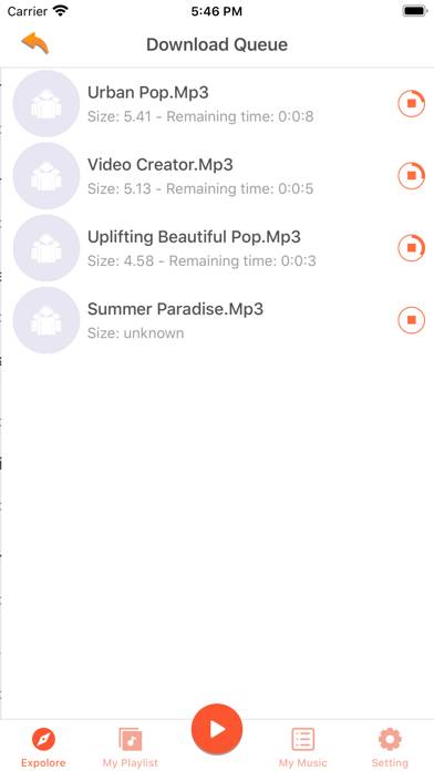 Music Downloader Schermata dell'app #3