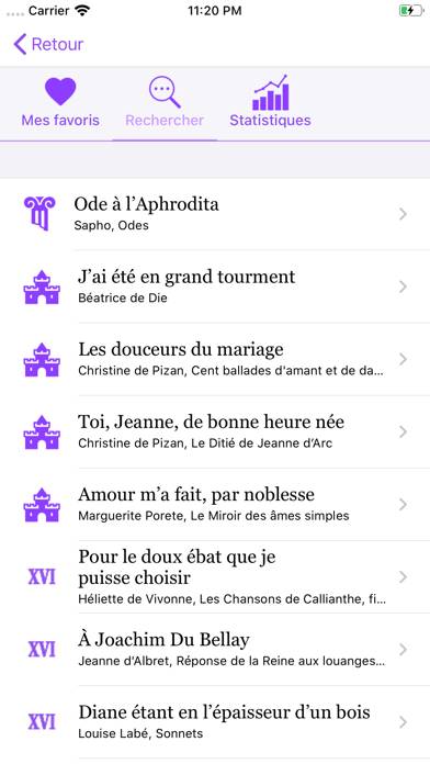 Un Texte Une Femme App screenshot #5