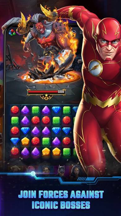 DC Heroes & Villains: Match 3 Capture d'écran de l'application #4