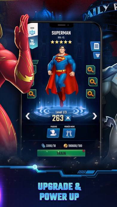 DC Heroes & Villains: Match 3 App skärmdump #5
