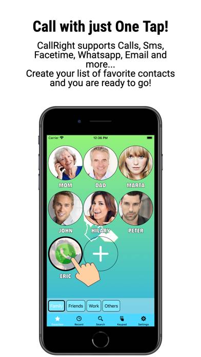 CallRight Plus Schermata dell'app #1