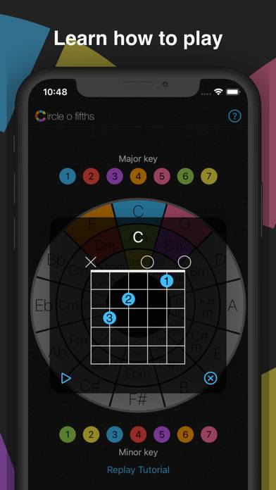 Circle o Fifths: Music Theory Captura de pantalla de la aplicación #2