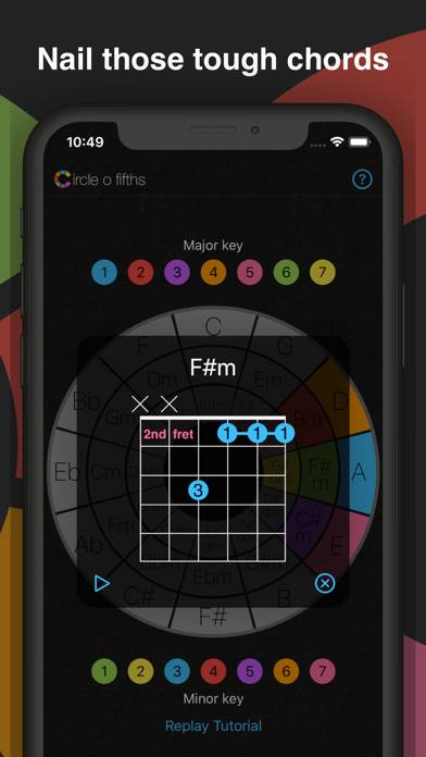 Circle o Fifths: Music Theory Captura de pantalla de la aplicación #6