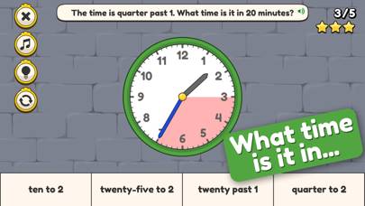 King of Math: Telling Time App skärmdump #5
