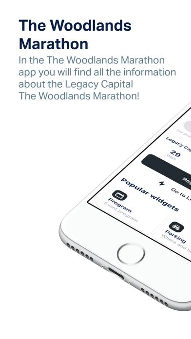 The Woodlands Marathon App screenshot #1