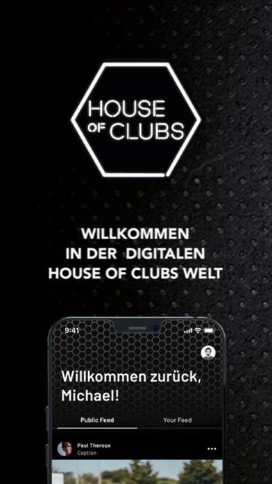 House of Clubs App-Screenshot #1
