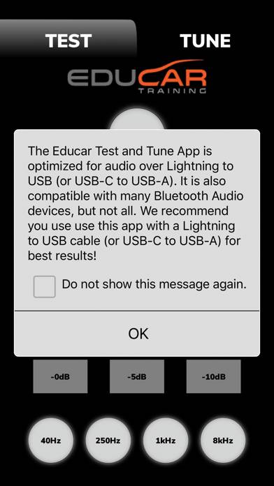TestTune by Educar Labs App skärmdump