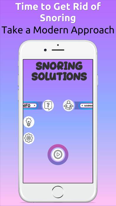 Snoring Solutions App screenshot #1