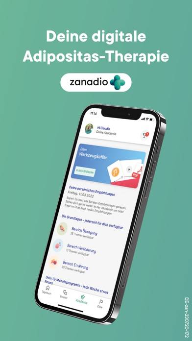 Zanadio App-Screenshot #1