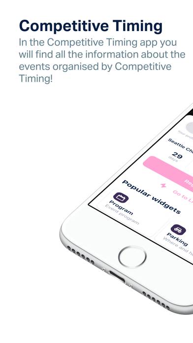 Competitive Timing app