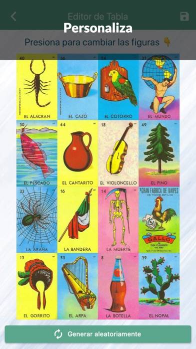 Lotería Online App screenshot #3