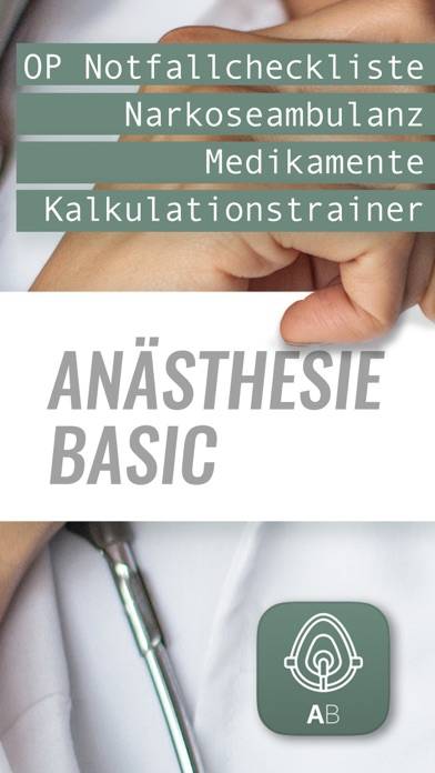 Anästhesie Basic App-Screenshot #1