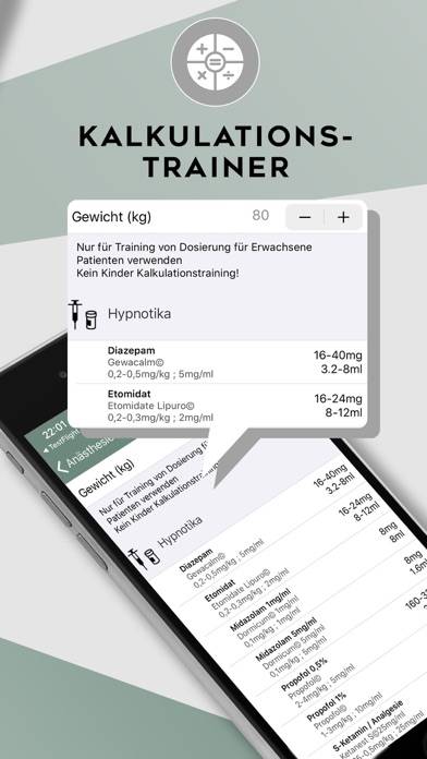Anästhesie Basic App-Screenshot #6