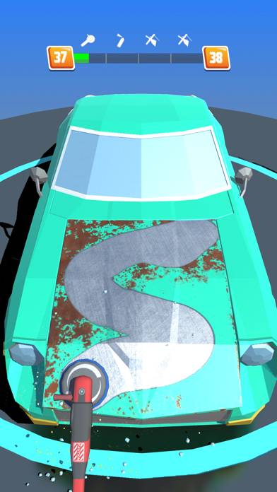 Car Restoration 3D Скриншот приложения #1