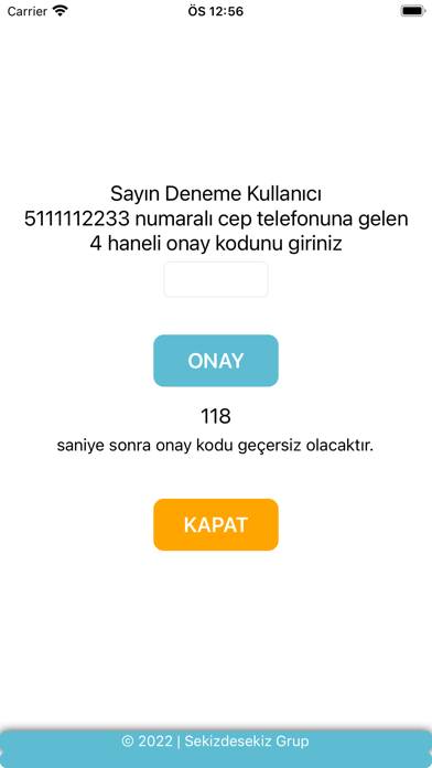 Okul Güvenliği ekran görüntüsü