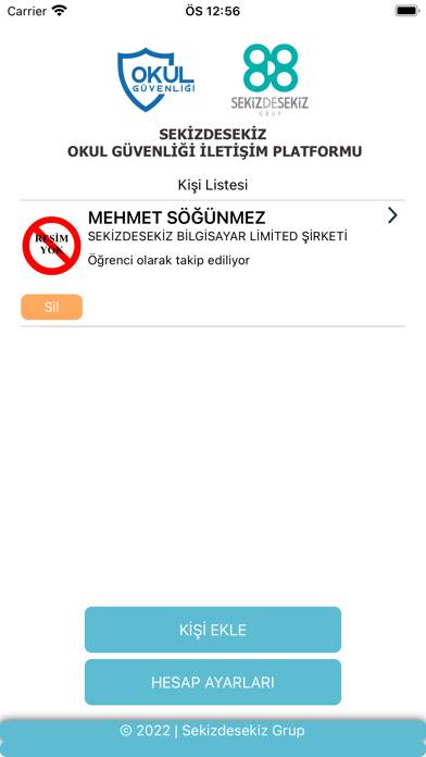 Okul Güvenliği App screenshot