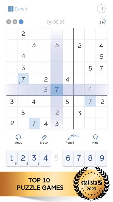 Sudoku: Brain Puzzle Game App screenshot #1