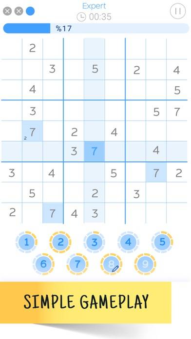 Sudoku: Brain Puzzle Game Capture d'écran de l'application #2