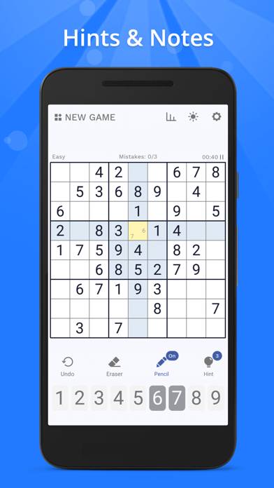 Sudoku Master Spiel-Screenshot