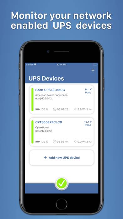 UPS Power Monitor App skärmdump #1